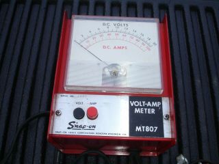Vintage Snap - On Mt807 Volt - Amp Meter
