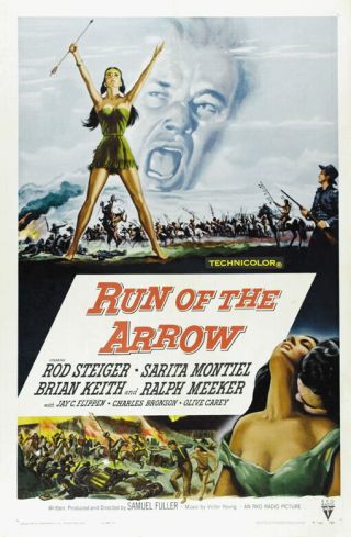 Run Of The Arrow Rod Steiger Vintage Movie Poster 2
