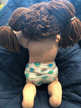 Vintage Cabbage Patch Doll Jesmar w/Paci HM 4 Double Poodle With Violet Eyes 6