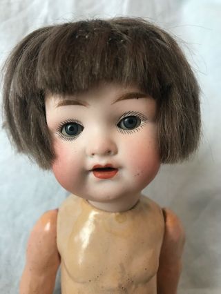 ANTIQUE ADORABLE ARMAND MARSEILLE A&M 990 BISQUE CHARACTER 9” DOLL 2