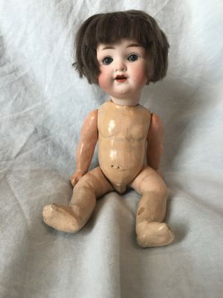 ANTIQUE ADORABLE ARMAND MARSEILLE A&M 990 BISQUE CHARACTER 9” DOLL 3