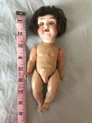 ANTIQUE ADORABLE ARMAND MARSEILLE A&M 990 BISQUE CHARACTER 9” DOLL 4