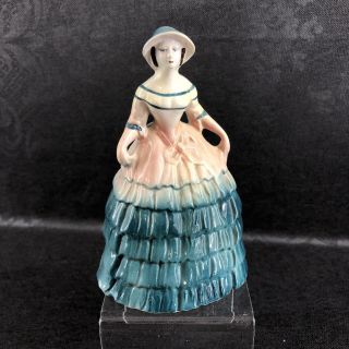Antique 5 " Victorian Porcelain Woman Figurine Figure England British Vintage