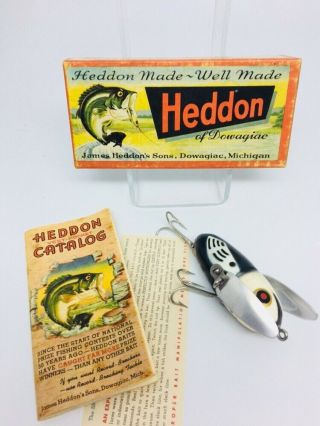 Vintage Heddon Crazy Crawler Fishing Lure 2120 With Box
