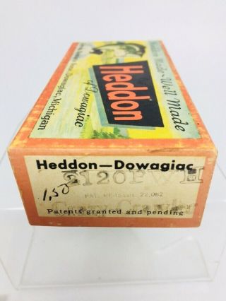 Vintage Heddon Crazy Crawler Fishing Lure 2120 With Box 7
