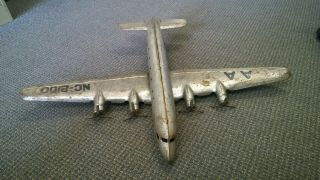 Large Antique Pressed Steel Toy Airplane.  American Airlines Nc - 2100 Flagship.