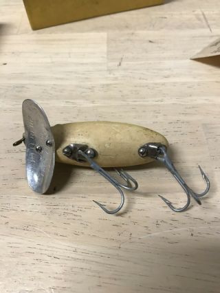 Vintage FRED ARBOGAST JITTERBUG Fishing Lure Box and Paperwork Akron 5