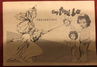 Vintage Tiny Terri Lee Booklet Brochure