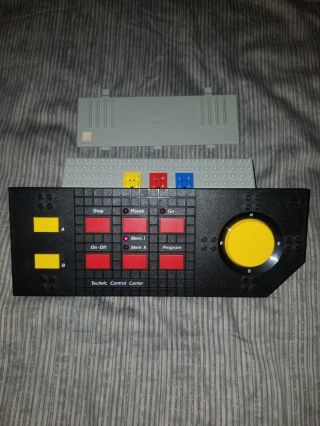 Vintage Lego Technic 8094 Control Center With Battery Cover