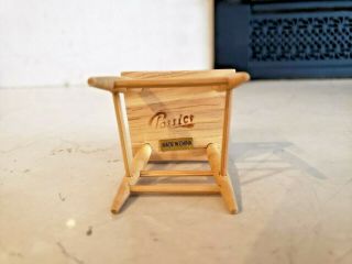 DOLLHOUSE WOOD CHAIR FURNITURE Kitchen Dining Room CLASSICS BRAND 2