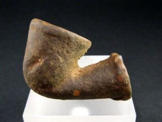 Choice Antique 1600 – 1700s.  Bronze Smoking Pipe,  As Found,