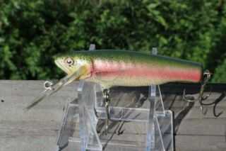 Bagley Small Fry Rainbow Trout 3 Fishing Lure Rt (pb2) Brass Hardware