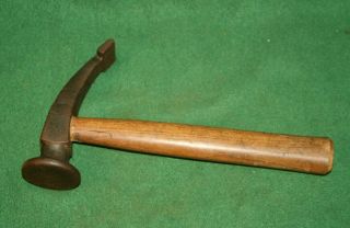 Fine Rare Antique 19th C Cobbler Shoemaker Leather Hammer Inv Pd67