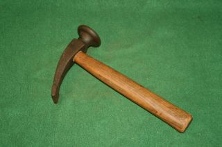 FINE RARE Antique 19TH C Cobbler Shoemaker Leather Hammer INV PD67 2