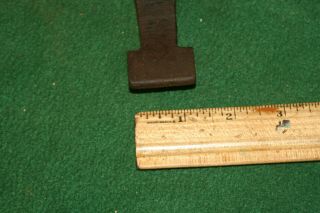 FINE RARE Antique 19TH C Cobbler Shoemaker Leather Hammer INV PD67 6