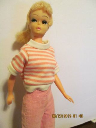 1960s Vintage Barbie Clone Bonnie? Or Wendy? Blonde Ponytail Doll