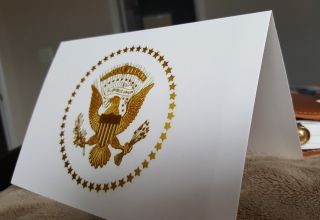 WHITE HOUSE PRESIDENTIAL SEAL GREETINGS NOTE CARDS (SET OF 10) 4