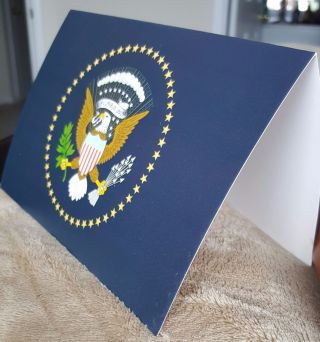 WHITE HOUSE PRESIDENTIAL SEAL GREETINGS NOTE CARDS (SET OF 10) 5