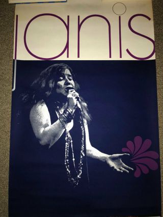 Janis Joplin True Vintage Poster 1969