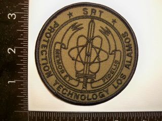 Federal Doe Aec Los Alamos,  Nm Nts Police Srt Patch Protection Tech Security