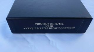 Schuyler Quentel Bible - NASB Antique Marble Brown - 7