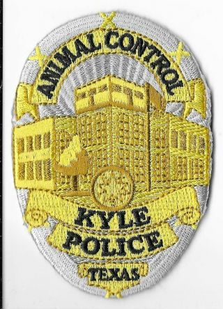 Kyle Police Department,  Texas Animal Control Breast Patch V2