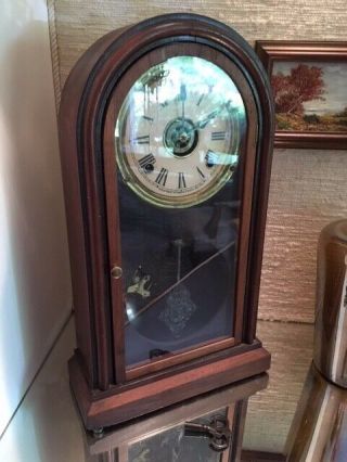 Antique 1864 Ingraham Company 8 Day Clock with Alarm 2