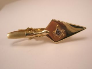 - Mason ' s Trowell Vintage SMALL ANSON Tie Bar Clip masonic scottish rite 2