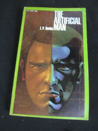 THE ARTIFICIAL MAN by L P Davies Vintage Sci - Fi PB (Scholastic TK1248 1st 1968) 2