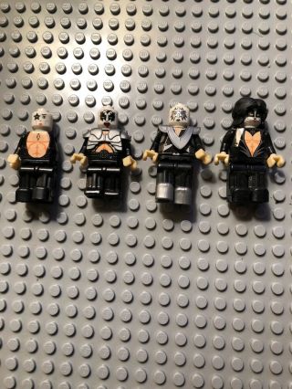 Custom Lego Minifigures Kiss The Band Popular Brand Compatible