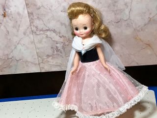 Vintage 8” Betsy Mccall Doll W/original Outfit - G - 79