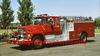 Fire Apparatus Slide,  Engine 305,  Salem / Or,  1989 Ford / Western States