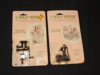 Vintage Holly Hobbie Miniature Die Cast Metal Water Pump Meat Grinder 1976 (k87