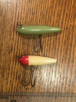 2 Vintage,  antique Jamison fly bait -,  ex. 2