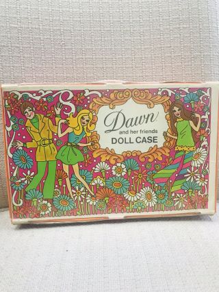 Vintage Topper Dawn & Her Friends Pink Doll Case