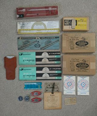 Usaf Vintage Navigation And Flight Tools