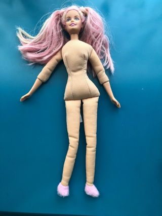 2001 Dream Glow Bedtime Barbie Soft Style Body