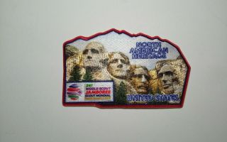 2019 World Jamboree Patch,  (usa,  " North American Heritage ")