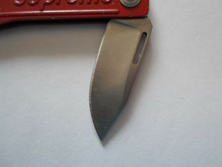 Supreme/SOG Keytron Folding Knife RED, 2