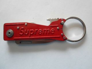 Supreme/SOG Keytron Folding Knife RED, 6