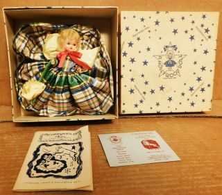 Vintage 1944 Hollywood Doll In Lucky Star Series Aries Mib In Nm
