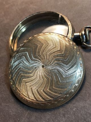 Majestic Pocket Watch Case Size 16 Gold Filled Engraved Unique & Rare