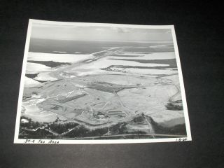 Vintage 1 - 8 - 64 Nasa Usaf Aerial View Of 39 - A Pad Area Black & White Photo