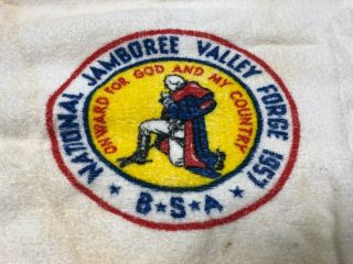 1957 Boy Scout National Jamboree Terry Tshirt - Size Large 2