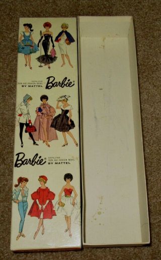 Vintage Barbie Box Only For Platinum Bubblecut Doll