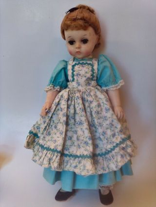 Madame Alexander International Doll,  Older Vintage,  Redhead,  No Tag,  11 "