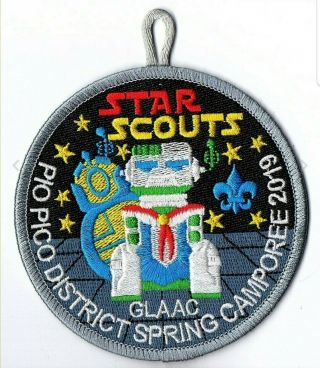 Boy Scout Star Wars 2019 Greater Los Angels Area Council Patch