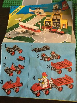 Vintage Legoland 6392 Full Set With Instructions