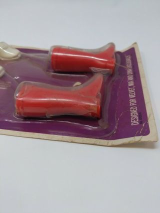 Vintage 1972 Velvet Mia Dina Shoes & Boots in Package 2