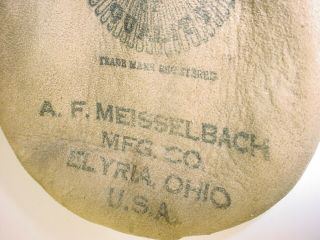 vintage Meisselbach fishing reel leather BAG case 6